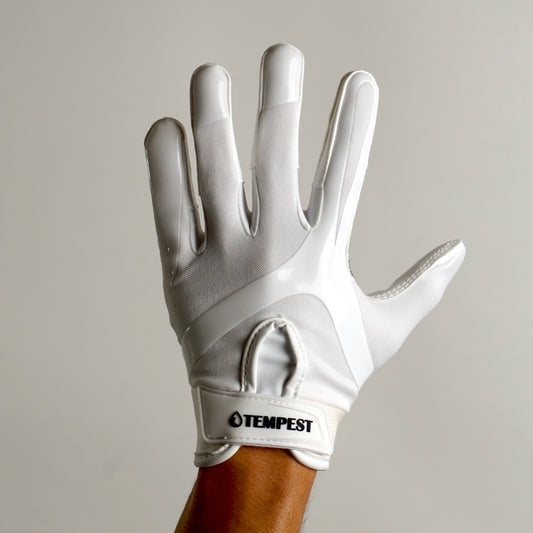 Football Gloves【WHITE】