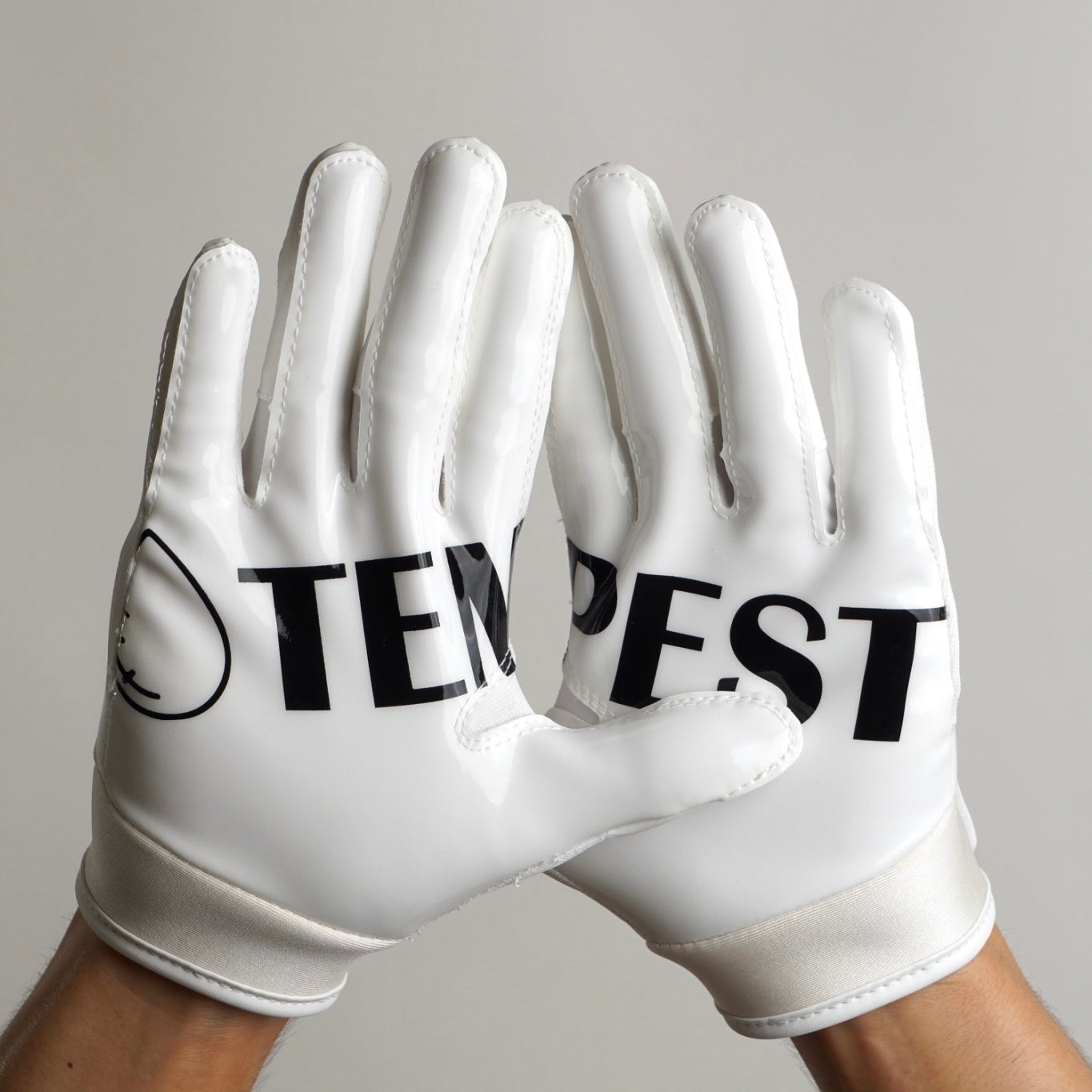 Football Gloves【WHITE】